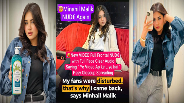 Minahil Malik Most Demanded New Videos Update – Str!pping Full Frontal Nude with Full Face Clear Audio –  Ye Video Ap ke Liye hai