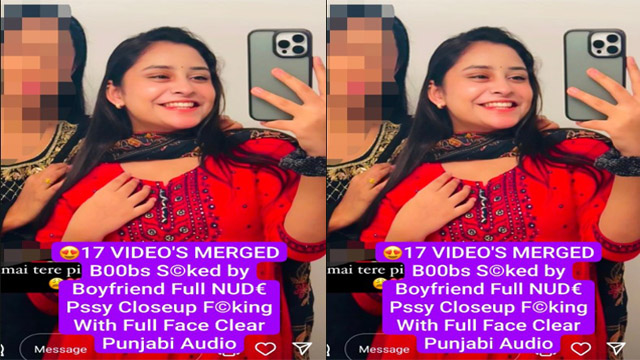 Punjabi Influencer Latest Boobs Saked – by Boyfriend Fucking With Full Face Clear