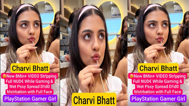 Charvi Bhatt Gamer Girl Playing Play Station Stripping Full Nude