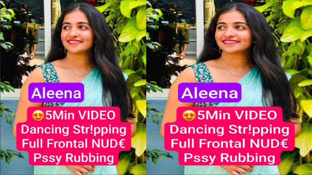 Aleena Famous Kannada Instagram Model 5 Min Premium Live