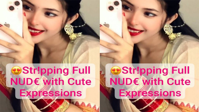 Tiktoker Sweetie Most Exclusive Viral Video Str!pping