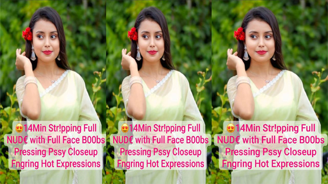 Famous Instagram Influencer – Most Exclusive Premium Live – Stripping Full Nude