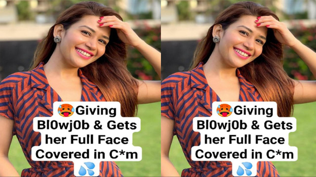 Cute Insta Queen Viral Video – Giving Blowjob and Getting – Her Face in Cam Mms Video