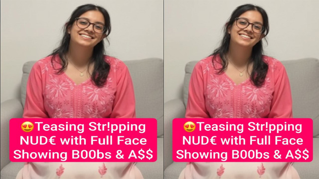 Paki Wifey Latest Viral Video – Teasing Stripping Nude
