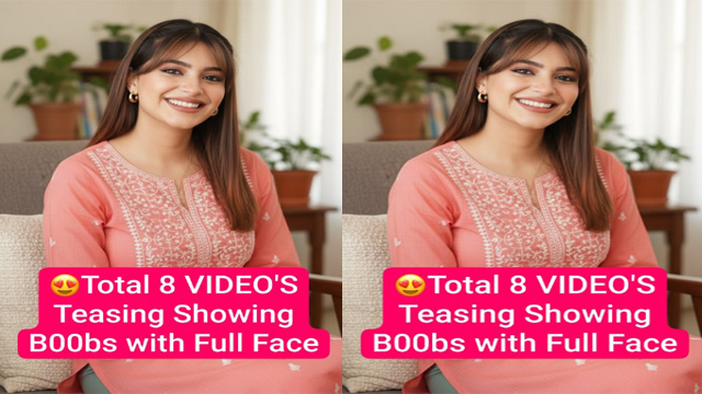 Beautiful Snapchat Influencer Latest Viral – Teasing Showing Boobs with Full Face Mms Video