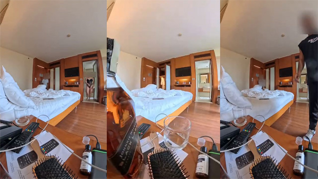 Randi Wife Alone In Hotel – Room Service Boy Fucking MMS