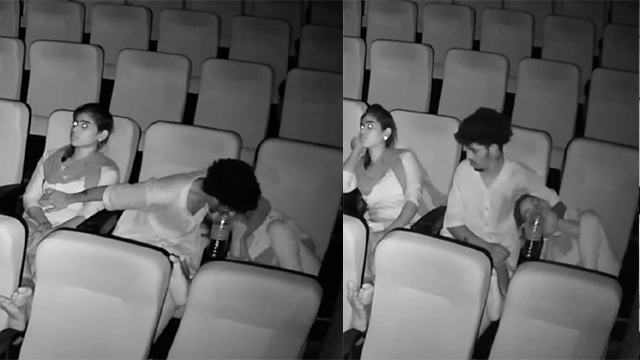 Couple Threesome CCTV Cam Record Porn Video