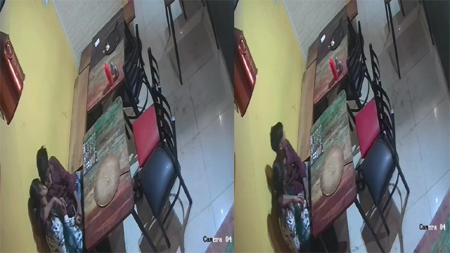 College Lovers Kissing And – Romance In Restaurant Porn Video