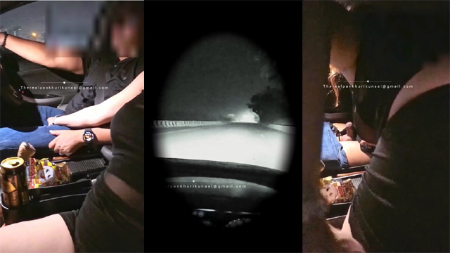 Cute Sexy Pankhuri Girl Fucked Under the Car