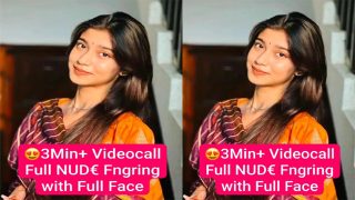 Cute Desi GF Viral Snapchat – Videocall Full Nude Fingering Video Free