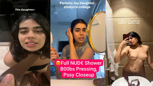 Desi Girl Went College For Her – Classmates Nude & Pussy Closeup Video