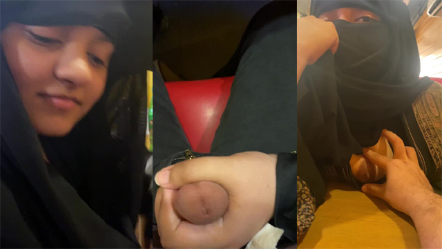 Restaurant Publicly – Hot Girl Boobs & Giving Blowjob Take Cum