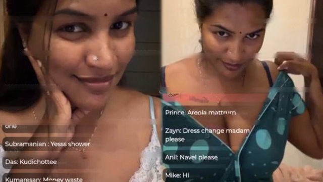 Mallu Makeup Artist Reshma Bra Removed Live Free