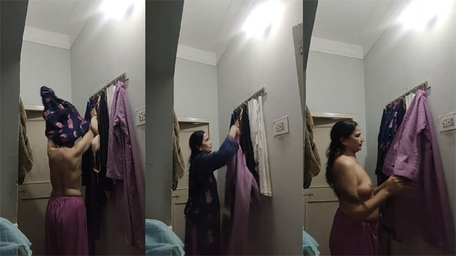 Bhabhi Changing Clothes – Hidden Captured Viral Video